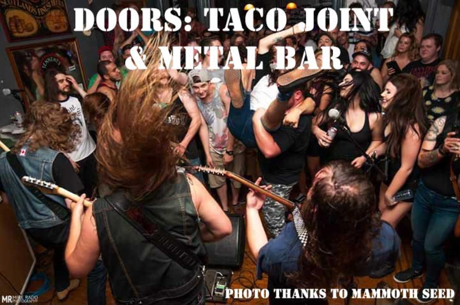 Doors Pub: Taco Joint & Metal Bar